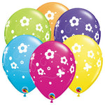 Daisies & Butterflies 11″ Latex Balloons (6 count)