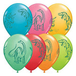 Dinosaurs In Action 11″ Latex Balloons (50 count)