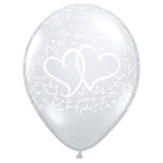 Entwined Hearts 11″ Latex Balloons (6 count)