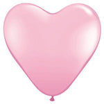 Hearts - Pink 11″ Latex Balloons (6 count)