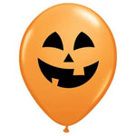 Jolly Jack Pumpkin 11″ Latex Balloons (6 count)
