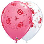 Ladybugs 11″ Latex Balloons (6 count)