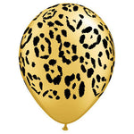 Leopard Spots 11″ Latex Balloons (6 count)