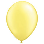 Pearl Lemon Chiffon 11″ Latex Balloons (10 count)