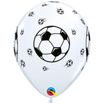 Soccer Balls 11″ Latex Balloons (6 count)