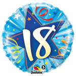 18 Shining Star - Bright Blue 18″ Balloon