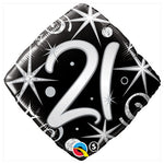 21 Elegant Sparkles & Swirls 18″ Balloon