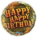 Birthday Camouflage 18″ Balloon