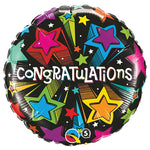 Congratulations Shooting Stars 18″ Balloon