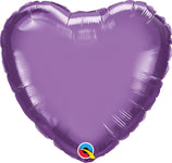 Heart - Chrome Purple 18″ Balloon