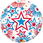 Patriotic Stars 18″ Balloon