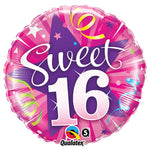 Sweet 16 Shining Star 18″ Balloon