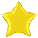 Star - Citrine Yellow 20″ Balloon