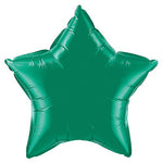 Star - Emerald Green 20″ Balloon