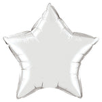 Star - Silver 20″ Balloon