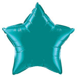 Star - Teal Blue 20″ Balloon