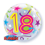 18 Brilliant Stars 22″ Bubble Balloon