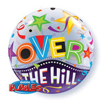 Over The Hill Stars 22″ Bubble Balloon