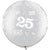 25-a-round - Silver 30″ Latex Balloons (2 count)