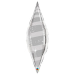 Taper - Swirl Silver 38″ Balloon