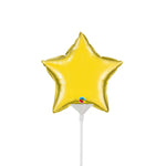 Mini Star - Citrine Yellow (air-fill Only) 4″ Balloon