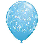 It's A Boy-a-round 5″ Latex Balloons (100 count)