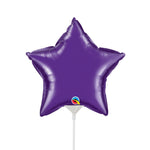 Star - Quartz Purple (air-fill Only) 9″ Balloon