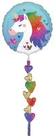 Rainbow Unicorn Airwalker Balloon