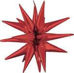 Red Large Magic Star 35″ Foil Balloon by Anagram from Instaballoons