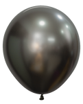Silk Midnight Grey 18″ Latex Balloons by Sempertex from Instaballoons