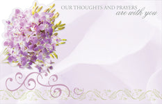 Enclosure Card - Thoughts and Prayers (50 count)