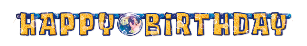Spongebob Squarepants Birthday Banner by Unique from Instaballoons