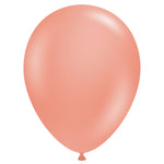 Metallic Rose Gold 11″ Latex Balloons (10 count)
