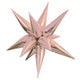 12 Point Jumbo Star-burst - Rose Gold (air-fill Only) 39″ Balloon