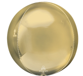 Globo Jumbo Orbz 21″ Oro Blanco