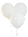 White 12″ Economy Latex Balloons (504 count)
