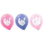 Amscan Latex Disney Princess Sparkle 12" Latex Balloons (6 Count)