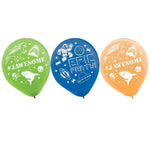 Amscan Latex Epic Party 12" Latex Balloons (6 Count)