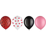 Amscan Latex Kisses and Hearts Assortment 12″ Latex Balloons (15 count)