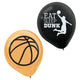 Nothin' But Net Basketball 12″ Latex Balloons (6)