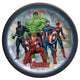 Avengers Powers Unite Round Plates 7″ (8 count)