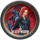 Black Widow 9in Plates 9″ (8 count)
