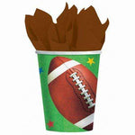 Amscan Party Supplies Cup 9Oz Championship Football  (8 count)