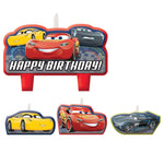 Amscan Party Supplies Disney Cars 3 Candle Set (4 count)