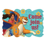 Amscan Party Supplies Disney Elena of Avalor Postcard Invitations (8 count)