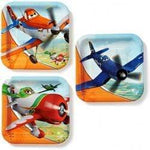 Amscan Party Supplies Disneys Planes 7in Square Plates  7″ (8 count)