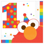 Amscan Party Supplies Elmo Turns One Beveverage Napkins (16 count)