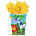 Amscan Party Supplies Jungle Animals Paper Cups 9oz (8 count)