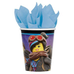 Amscan Party Supplies Lego Movie 2 9oz Cups (8 count)