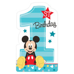 Amscan Party Supplies Mickey Mouse Baby's 1st Birthday Invitations (8 count)